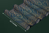 Art Deco Wallpaper, Wavy Flower Mural, Oversized Custom Size Wall Art, Non-Woven, Non-Adhesive, Modern Wall Paper, Removable