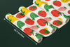 Colorful Strawberries Wallpaper, Seamless Pattern Mural, Oversized Custom Size Wall Art, Non-Woven, Non-Adhesive, Modern Wall Paper, Removable
