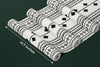 Ethnic Tribal Black and White Wallpaper, Seamless Pattern Mural, Oversized Custom Size Wall Art, Non-Woven, Non-Adhesive, Modern Wall Paper, Removable