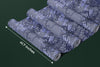Purple Crocodile Skin Wallpaper, Seamless Pattern Mural, Oversized Custom Size Wall Art, Non-Woven, Non-Adhesive, Modern Wall Paper, Removable