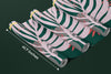 Tropical Leaves Wallpaper, Seamless Pattern Mural, Oversized Custom Size Wall Art, Non-Woven, Non-Adhesive, Modern Wall Paper, Removable