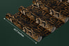 Dark Snake Skin Wallpaper, Seamless Pattern Mural, Oversized Custom Size Wall Art, Non-Woven, Non-Adhesive, Modern Wall Paper, Removable