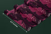 Burgundy Peonies Wallpaper, Luxury Mural, Oversized Custom Size Wall Art, Non-Woven, Non-Adhesive, Modern Wall Paper, Removable