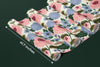 Pink and Blue Floral Wallpaper, Seamless Pattern Mural, Oversized Custom Size Wall Art, Non-Woven, Non-Adhesive, Modern Wall Paper, Removable