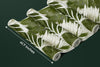 Ikat Boho Art Wallpaper, Greenish Mural, Oversized Custom Size Wall Art, Non-Woven, Non-Adhesive, Modern Wall Paper, Removable