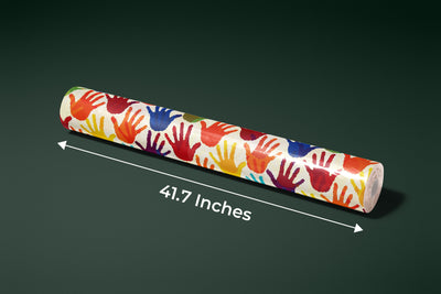 Colorful Hands Wallpaper, Seamless Mural, Oversized Custom Size Wall Art, Non-Woven, Non-Adhesive, Modern Wall Paper, Removable