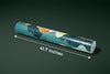 Gold Line Mountains Wallpaper, Landscape Mural, Oversized Custom Size Wall Art, Non-Woven, Non-Adhesive, Modern Wall Paper, Removable