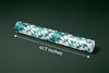 Shibori Green Tones Wallpaper, Seamless Pattern Mural, Oversized Custom Size Wall Art, Non-Woven, Non-Adhesive, Modern Wall Paper, Removable