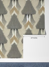 Ethnic Ikat Abstract Wallpaper, Seamless Pattern Tribal Mural, Oversized Custom Size Wall Art, Non-Woven, Non-Adhesive, Modern Wall Paper, Removable