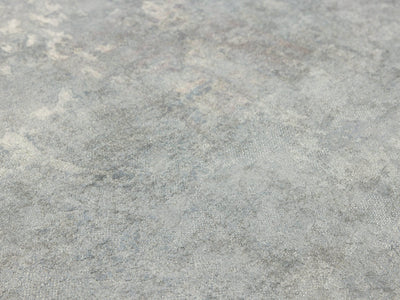 Gray Industrial Metallic Rustic Wallpaper, 3D Embossed Modern Worn-Out Style Distressed Weathered - Walloro High End Wallcoverings & More