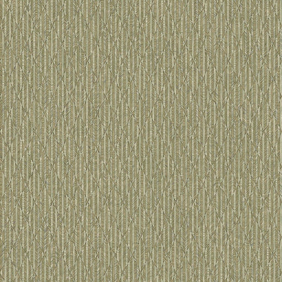 Green Diamond Shapes Wallpaper, Shiny 3D Deep Embossed Lines Stylish Modern Wallcovering - Walloro High End Wallcoverings & More