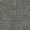 Green Modern Geometric Shapes Wallpaper, Embossed Rich Textured Contemporary Wallcovering - Walloro High End Wallcoverings & More