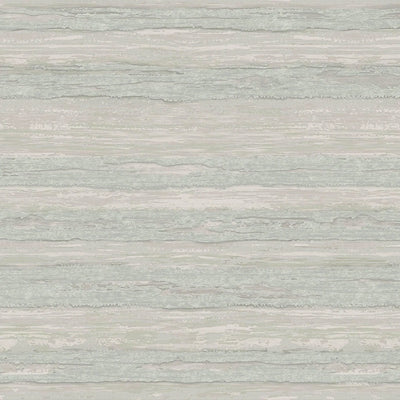 Horizontal Striped Wallpaper, Light Green, Cream Shiny Glossy Luxry Non-Woven Wallcovering, Non-Woven, Non-Pasted - Walloro High End Wallcoverings & More