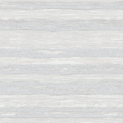 Horizontal Striped Wallpaper, Silver Shiny Glossy Luxry Non-Woven Wallcovering, Non-Woven, Non-Pasted - Walloro High End Wallcoverings & More