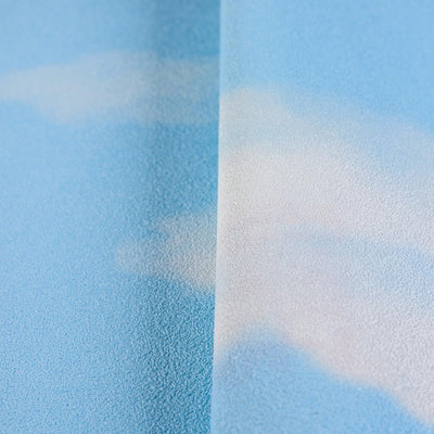 Kids Room Clouds Wallpaper, Textured Wallpaper, Blue Sky Theme Boys Girls Bedroom Wall Paper, Nursery Wallcovering, 114 sq ft Roll, Unisex - Walloro High End Wallcoverings & More
