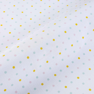 Kids Room Polka Dots Textured Wallpaper, Yellow, White, Boys Girls Bedroom Wallpaper, Nursery Wallpaper, 114 sq ft, Kids Bathroom Wallpaper - Walloro High End Wallcoverings & More