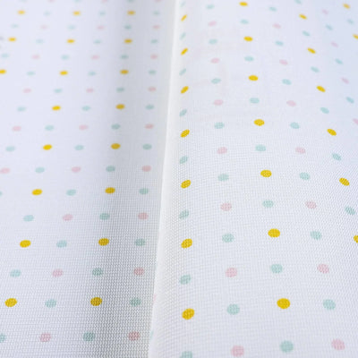 Kids Room Polka Dots Textured Wallpaper, Yellow, White, Boys Girls Bedroom Wallpaper, Nursery Wallpaper, 114 sq ft, Kids Bathroom Wallpaper - Walloro High End Wallcoverings & More