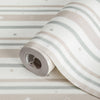 Kids Room Striped Textured Wallpaper, Colorful, Boys Girls Bedroom Wallpaper, Nursery Wallpaper, 114 sq ft Roll, Kids Bathroom Wallpaper - Walloro High End Wallcoverings & More