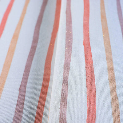 Kids Room Textured Wallpaper, Striped Wallpaper, Girls Boys Bedroom Wall Paper, Nursery Wallcovering, 114 sq ft, Colorful, Washable, Durable - Walloro High End Wallcoverings & More