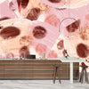 Colorful Paint Strokes Wallpaper, Seamless Pattern Mural, Oversized Custom Size Wall Art, Non-Woven, Non-Adhesive, Modern Wall Paper, Removable