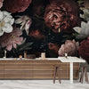 Flowers Wallpaper, Natural Background Mural, Oversized Custom Size Wall Art, Non-Woven, Non-Adhesive, Modern Wall Paper, Removable