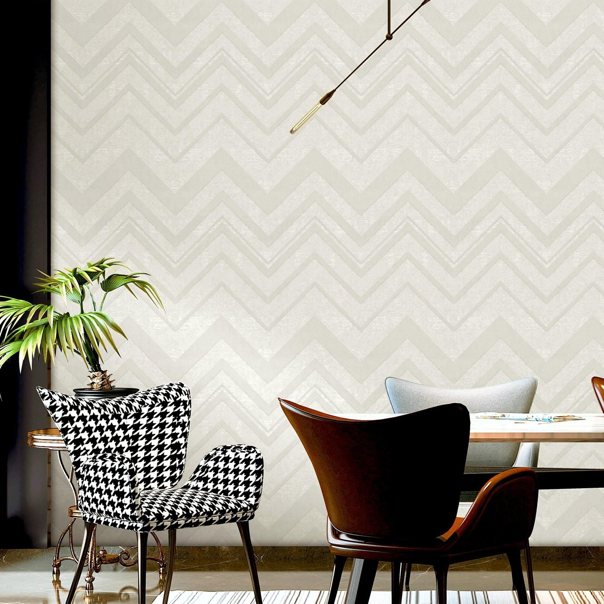 Chevron Wallpaper White Textured Illustration Is Chevron Pattern And
