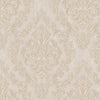 Light Beige Luxury Baroque Deep Embossed Wallpaper, Damask Ornate Patterns Sparkling Wallcovering - Walloro High End Wallcoverings & More