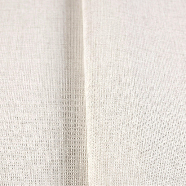 Light Cream Plain Solid Color Textured Wallpaper, Modern Minimalist Wallcovering, Washable Roll - Walloro High End Wallcoverings & More