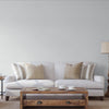 Light Gray Linen Textured Modern Textured Wallpaper, Brown Solid Color Fabric Touch Contemporary Wallcovering - Walloro High End Wallcoverings & More