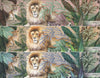 Lion Jungle Wall Mural, Yellow Tropical Wall Mural, Interior Decor, Non-Pasted, Extra Large Wall Print, Removable, Forest Theme Wall Art (Copy) - Walloro High End Wallcoverings & More
