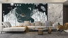 3D Human Head Wallpaper, Retro Futuristic Mural, Oversized Custom Size Wall Art, Non-Woven, Non-Adhesive, Modern Wall Paper, Removable
