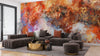 Modern Art Wallpaper, Colorful Artwork Mural, Oversized Custom Size Wall Art, Non-Woven, Non-Adhesive, Modern Wall Paper, Removable