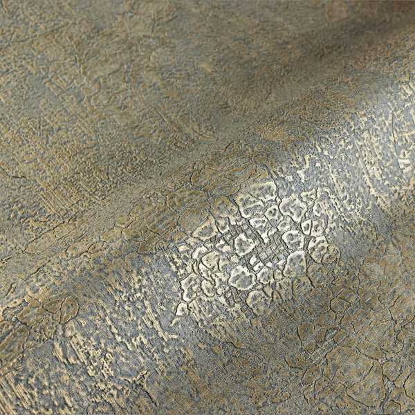 Metallic Color Deep Embossed Wallpaper, Home Wall Decor, Aesthetic Wallpaper, Textured Wallcovering Non-Adhesive - 41.7”W X 393”H - Walloro High End Wallcoverings & More