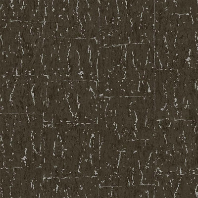Modern Cork Embossed Wallpaper, Rich Textured Wallcovering, Traditional, Camper Van Log Cabin, Large 114 sq ft Roll, Washable, Dark Neutral - Walloro High End Wallcoverings & More