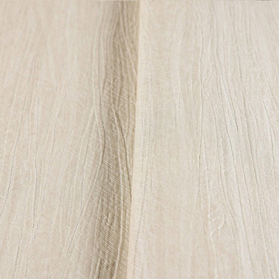 Modern Cream Embossed Wallpaper, Ivory 3D Linen Textured, Wallcovering, Traditional, Extra Large 114 sq ft Roll, Fabric Feel, Beige - Walloro High End Wallcoverings & More