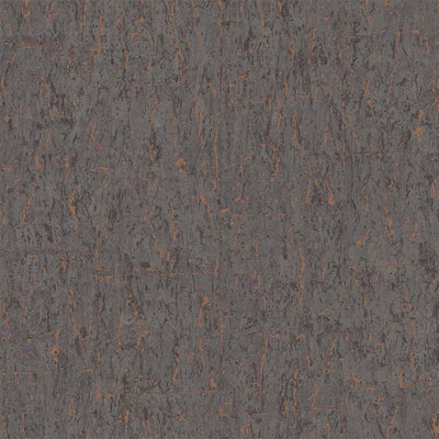 Modern Dark Cork Embossed Wallpaper, Rich Textured Wallcovering, Traditional, Camper Van Log Cabin Decor, 114 sq ft, Metallic Black Marbled - Walloro High End Wallcoverings & More