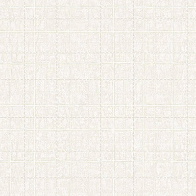 Modern Embossed Geometric Vanilla Home Wall Decor, Aesthetic Wallpaper, Textured Wallcovering Non-Adhesive and Non-Peel - Walloro High End Wallcoverings & More