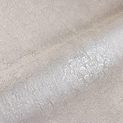 Modern Gray Embossed Wallpaper, Home Wall Decor, Aesthetic Wallpaper, Textured Wallcovering Non-Adhesive - 41.7”W X 393”H - Walloro High End Wallcoverings & More