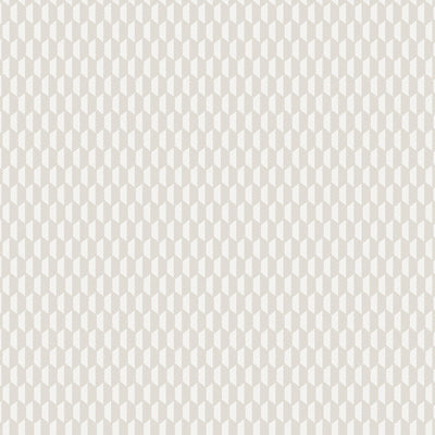 Off White Elegant Hexagon Embossed Wallpaper, Small Honeycomb Grid Pattern Textured wallcovering - Walloro High End Wallcoverings & More