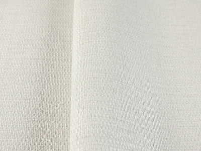 Off White Jute Basket Weave Textured Wallpaper, Solid Color Modern Plain Wallcovering - Walloro High End Wallcoverings & More