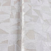 Shimmering Geometric Shapes Wallpaper, Light Gray Deep Embossed Asymmetrical Design Wallcovering - Walloro High End Wallcoverings & More