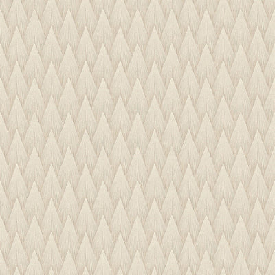 Timeless Geometric Deep Embossed Wallpaper, Ivory 3D Rich Textured Line Art Wall Accent, Durable, Washable - Walloro High End Wallcoverings & More