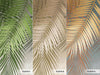 Tropical Tree Leaves Wallpaper, Above the Bed Wall Mural, Yellow Leaves Custom Size Wall Covering, Non-Woven, Non-Pasted, Washable, Removable - Walloro High End Wallcoverings & More