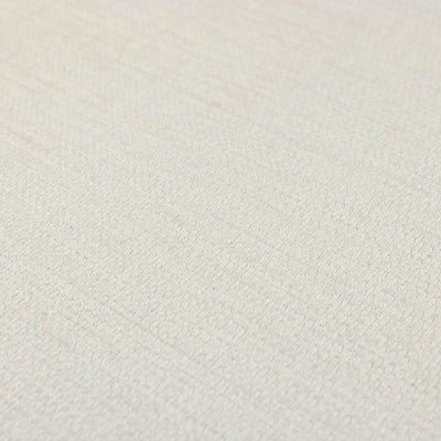 White Jute Basket Weave Textured Wallpaper, Solid Color Modern Plain Wallcovering - Walloro High End Wallcoverings & More