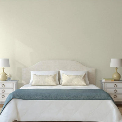 White Jute Basket Weave Textured Wallpaper, Solid Color Modern Plain Wallcovering - Walloro High End Wallcoverings & More
