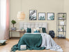 Off White Glitter Neutral Colors Textured Wallpaper, Non-Adhesive Traditional Wallcovering - Walloro High End Wallcoverings & More
